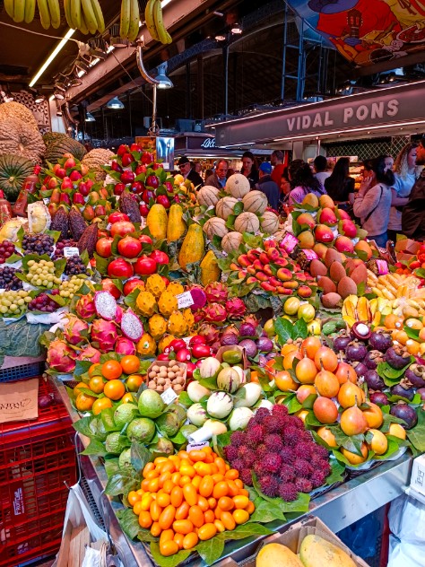 Barcelona - trziste la Boqueria